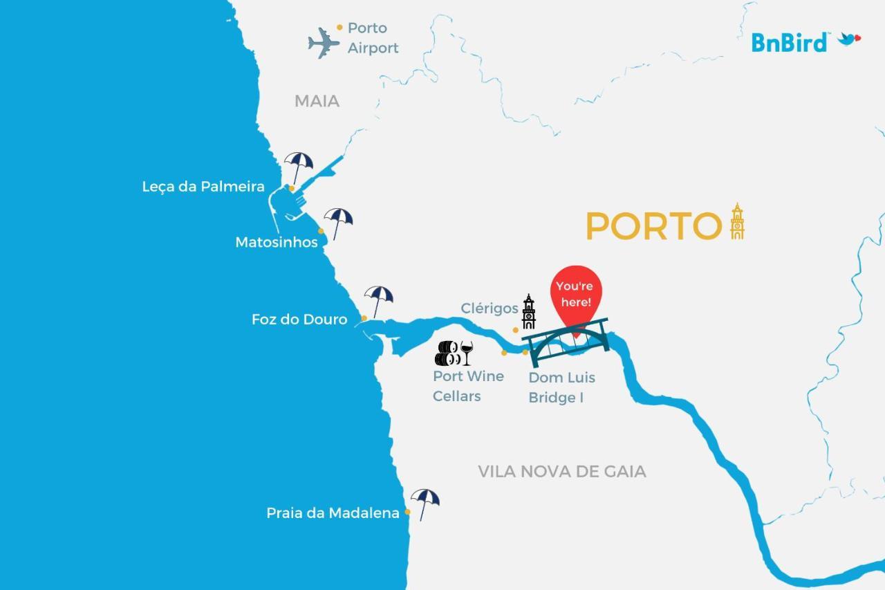 Santos Pousada Executive Studio Leilighet Porto Eksteriør bilde